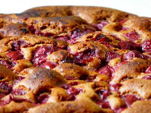 Cherry Crisp Cobbler
