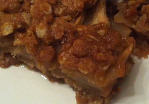 Apple Streusel