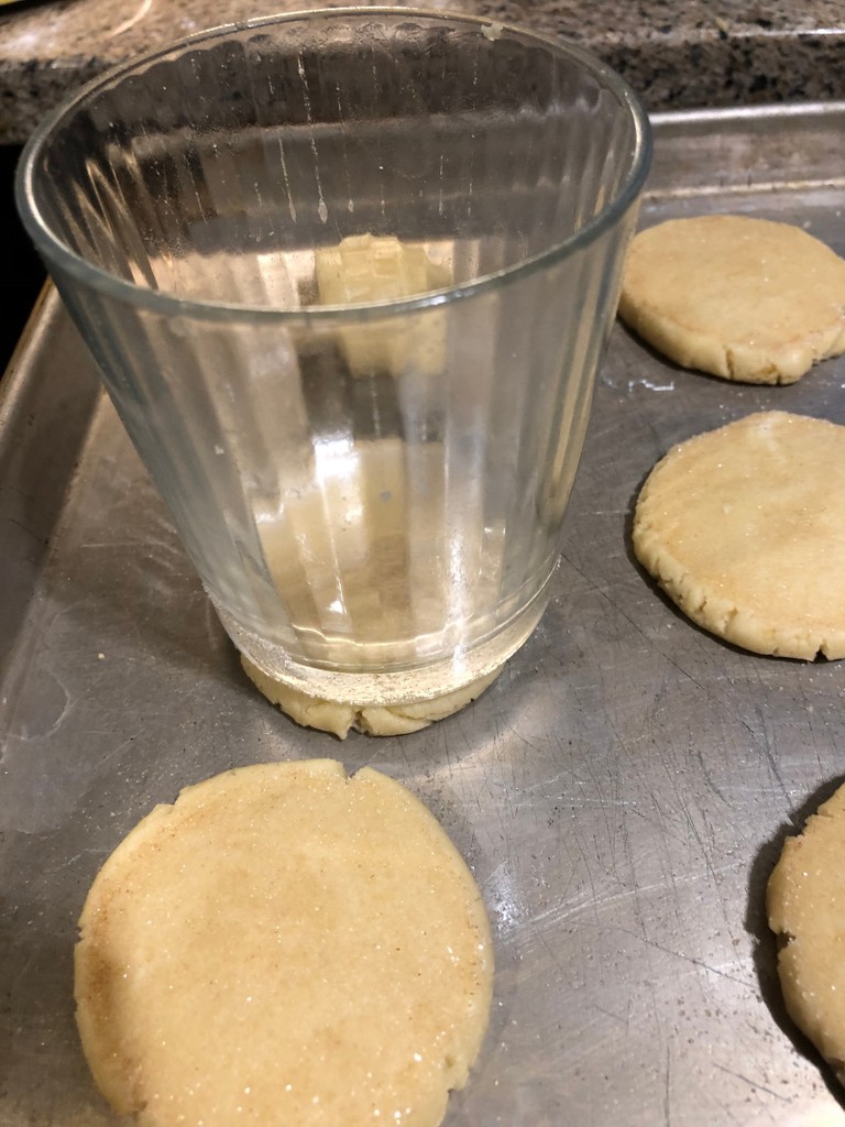 Sugar Cookies with Glass